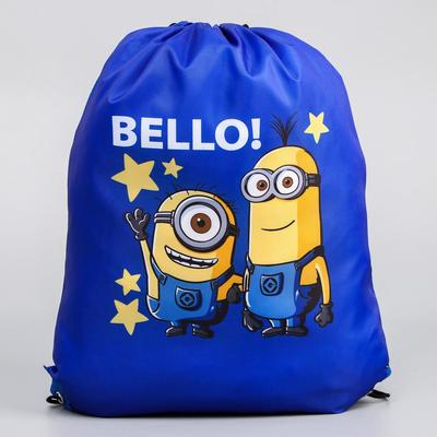 Мешок для обуви "BELLO!", Гадкий Я, 38 х 43 см