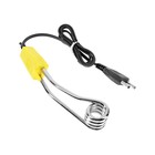 Электрокипятильник Luazon LEK 11, 500 Вт, спираль кольцо, 15х3 см, 220 В, желтый - Фото 3