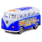 Автобус инерционный «Микроавтобус», цвета МИКС - фото 8219082