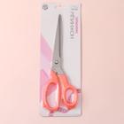 Ножницы закройные, скошенное лезвие, 10", 25 см, цвет МИКС - Фото 3