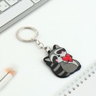 Брелок для ключей акриловый «Енот», 3.5×10 см - Фото 3