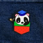Значок-талисман "Выпускник детского сада", панда, 8 х 8 см - Фото 2