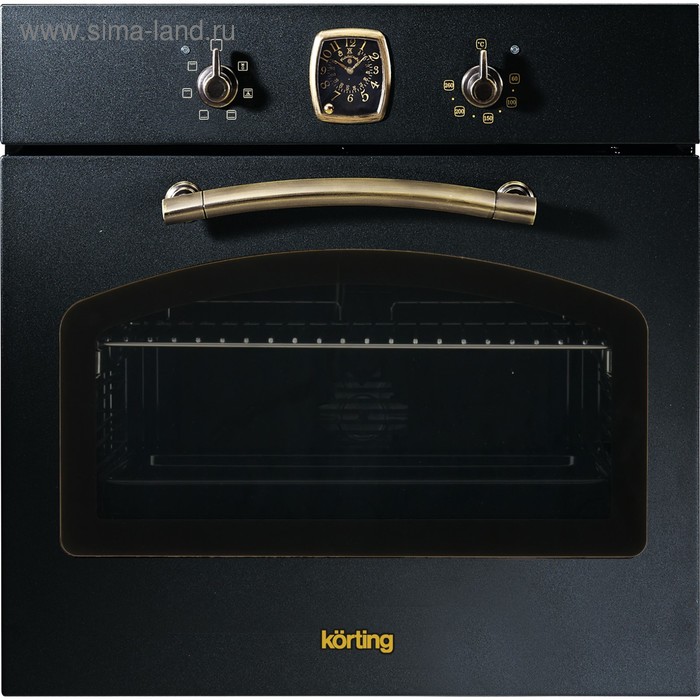 Духовой шкаф Körting OKB 460 RN, электрический, 64 л, класс А, чёрный - Фото 1
