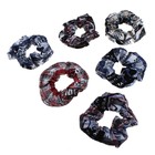 резинка для волос ткань "Орбита" буквы - Фото 2