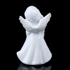 Сувенир керамика под фарфор "Ангел девочка с лирой" 10х7х4 см - Фото 3
