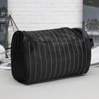 Косметичка-сумочка, отдел на молнии, 3 наружных кармана, цвет чёрный - Фото 2