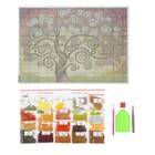 Алмазная мозаика «Дерево счастья» 29 × 20 см, 23 цвета - Фото 2