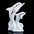 Сувенир "Дельфины узор" стразы 11,5х9х4,5 см - Фото 1