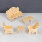 3D-модель сборная деревянная Чудо-Дерево «Мебель» - фото 109347755
