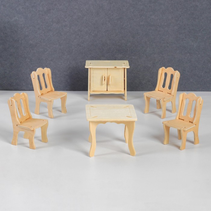 3D-модель сборная деревянная Чудо-Дерево «Гостиная»