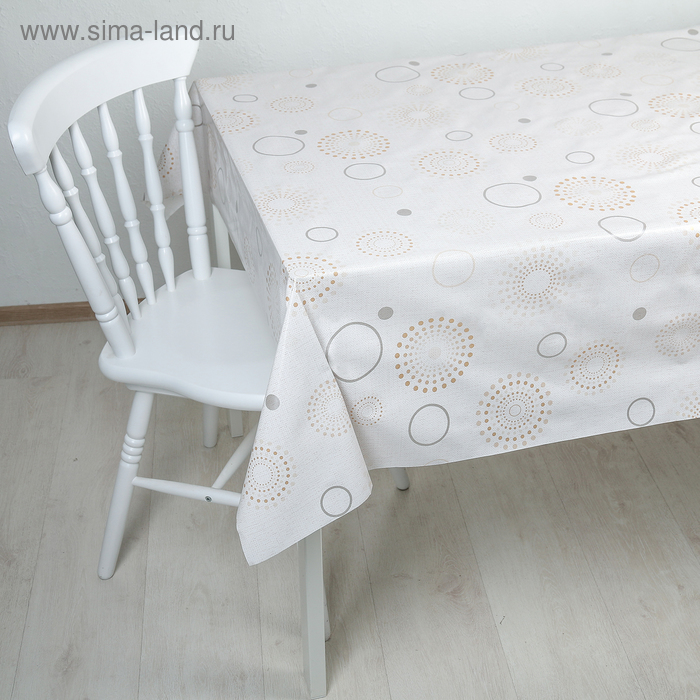 Клеенка столовая на тканевой основе «Триумф. Галактика», 1,28×25 м - Фото 1