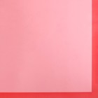 Пленка для цветов матовая "Фриз", красная, 57 х 57 см - Фото 3