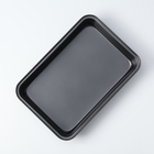 Противень Доляна «Прямоугольник. Жаклин», 32×22×4.5 см, антипригарное покрытие, цвет чёрный - Фото 4