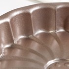 Форма для выпечки Доляна «Фортуна», 18×3,5 см, антипригарное покрытие, цвет коричневый - Фото 2