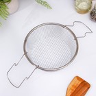 Кастрюля «Ренард», 4 л, с крышкой, сетка фри 26×9 см, антипригарное покрытие, углеродистая сталь, красная - Фото 6