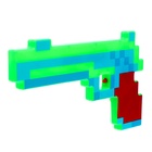 Пистолет «Пиксель», световые и звуковые эффекты, МИКС 3792778 - фото 2054432