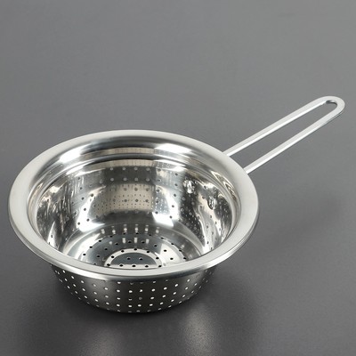 Дуршлаг Доляна «Гудвин», d=20 см, с ручкой, нержавеющая сталь