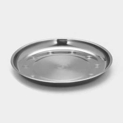 Тарелка, 750 мл, d=23 см, нержавеющая сталь