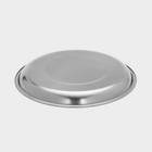 Тарелка «Мэйли», 450 мл, d=19.5 см, толщина 0.33 мм, нержавеющая сталь - Фото 3