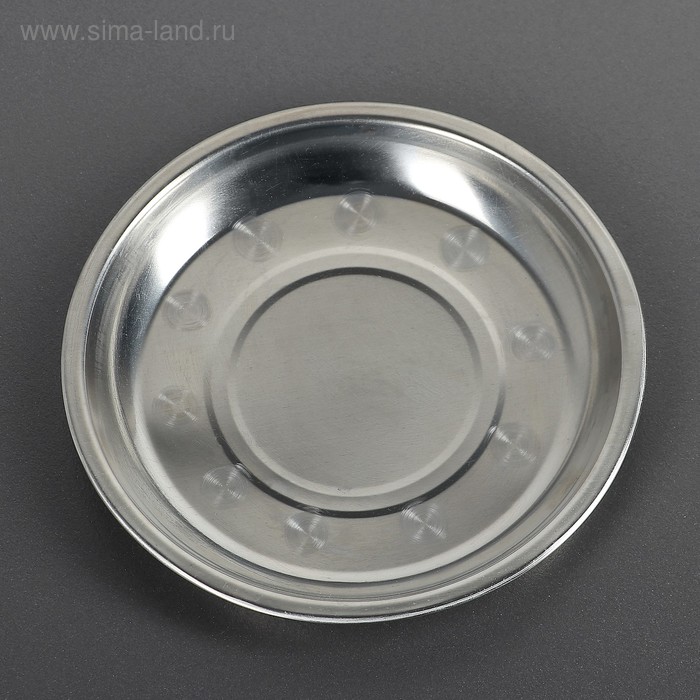 Тарелка «Мэйли», 330 мл, d=17 см, толщина 0.33 мм, нержавеющая сталь - Фото 1