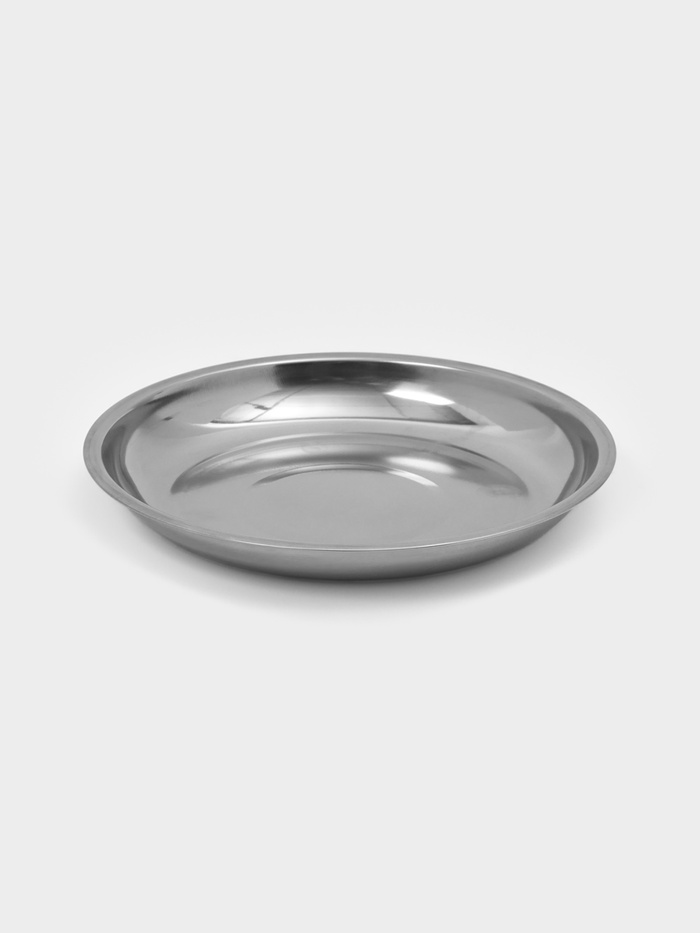 Тарелка «Мэйли», 330 мл, d=17 см, толщина 0.33 мм, нержавеющая сталь - Фото 1