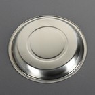 Тарелка «Мэйли», 330 мл, d=17 см, толщина 0.33 мм, нержавеющая сталь - Фото 2