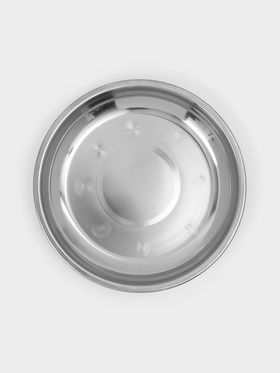 Тарелка «Мэйли», 330 мл, d=17 см, толщина 0.33 мм, нержавеющая сталь 3795282