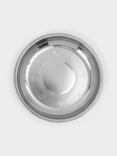 Тарелка «Мэйли», 330 мл, d=17 см, толщина 0.33 мм, нержавеющая сталь