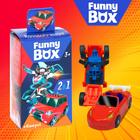 Набор для детей Funny Box «Трансформеры» Набор: карточка, фигурка, лист наклеек, МИКС - Фото 1
