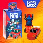 Игрушка - сюрприз Funny Box «Трансформеры» Набор: карточка, фигурка, лист наклеек, МИКС - Фото 1