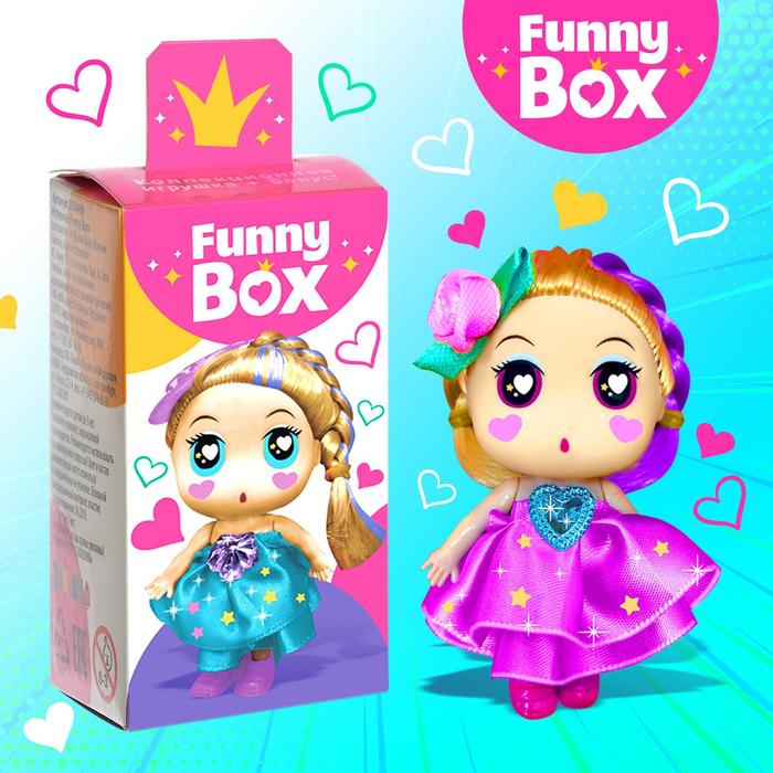 Игрушка - сюрприз Funny Box «Куколки-милашки», МИКС - Фото 1
