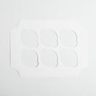 Коробка для капкейков, кондитерская упаковка, 6 ячеек «Love», 23 х 16 х 10 см (комплект 5 шт) - фото 24300901