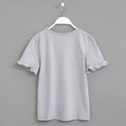 Пижама для девочки MINAKU (футболка, брюки) "Новый год", рост 140-146 см, цвет серый - Фото 8