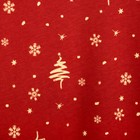 Сорочка ночная для девочки MINAKU "Ёлочки", рост 122-128 см, цвет красный - Фото 7