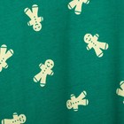 Сорочка ночная для девочки MINAKU "Печеньки", рост 116-122 см, цвет зелёный - Фото 7