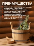 Веник для бани, мята, 45 (± 5 см), «Добропаровъ» - Фото 3