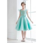 Платье нарядное для девочки, рост 152 см, цвет мятный - Фото 1