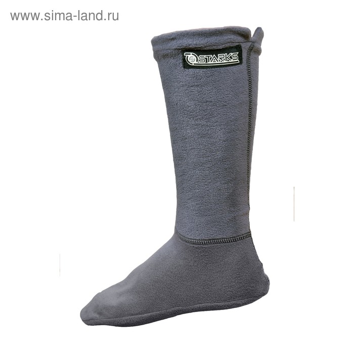 Термоноски fleece thermo socks, серый, 36-39 - Фото 1