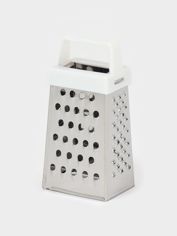 Тёрка четырёхгранная c магнитом Доляна, 3.5×7×3 см, МИКС - Фото 1