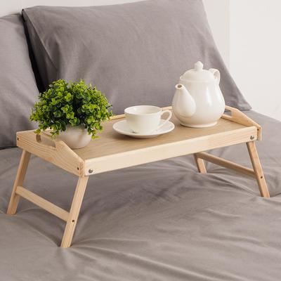 Столик для завтрака Дарим Красиво, складной, 50×30 см, с ручками, дерево