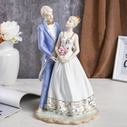 Сувенир керамика "Жених и невеста" 36х21х16 см - фото 318137074