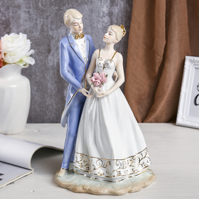Сувенир керамика 'Жених и невеста' 36х21х16 см