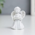 Сувенир полистоун "Белоснежный ангел в платье" МИКС 4х3,2х2 см - Фото 3