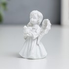 Сувенир полистоун "Белоснежный ангел в платье" МИКС 4х3,2х2 см - Фото 6
