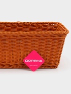 Корзина для продуктов Доляна, 40×30×15 см, пластик, плетёная, коричневая 3803916 - фото 9129651 Корзина для продуктов Доляна, 40×30×15 см, пластик, плетёная, коричневая 3803916 - фото 9129651