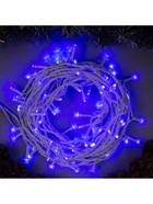 Гирлянда «Нить» 10 м, IP44, белая нить, 100 LED, свечение синее, 8 режимов, 220 В 3584137 - фото 319929271