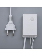 Гирлянда «Нить» 10 м, IP44, белая нить, 100 LED, свечение фиолетовое, 8 режимов, 220 В 3584138 - фото 319929278