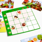 Настольная игра на пространственное мышление «Найди зверят», 20 карточек, поле, 4+ - Фото 7