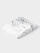 Аксессуары для ванной «Мрамор», 4 предмета, дозатор 190 мл, мыльница, 2 стакана 290 мл, белые - Фото 7