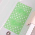 SPA-коврик для ванны на присосках Доляна «Ножки и кружочки», 34×64 см, цвет МИКС - Фото 2